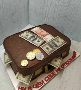 Торт чемодан с деньгами №447621