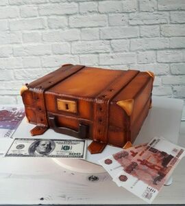 Торт чемодан с деньгами №447623