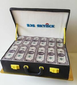 Торт чемодан с деньгами №447653