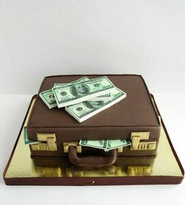 Торт чемодан с деньгами №447678