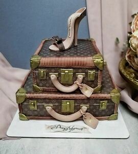 Торт чемодан с деньгами №447681