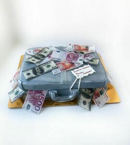 Торт чемодан с деньгами №447695