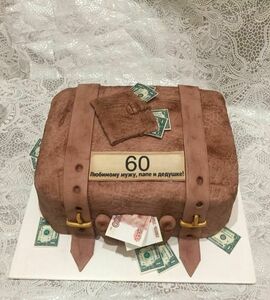 Торт чемодан с деньгами №447706
