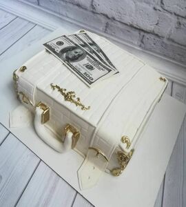 Торт чемодан с деньгами №447710