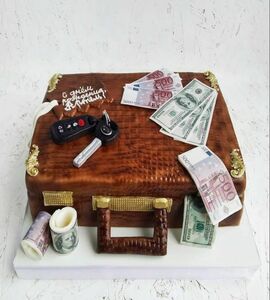Торт чемодан с деньгами №447715