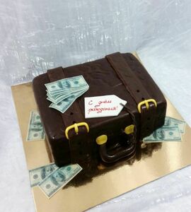 Торт чемодан с деньгами №447725