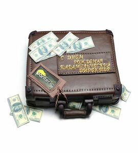 Торт чемодан с деньгами №447735