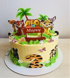 Торт Лео и Тиг Марку на 2 года №734702