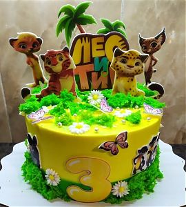 Торт Лео и Тиг детский №734709