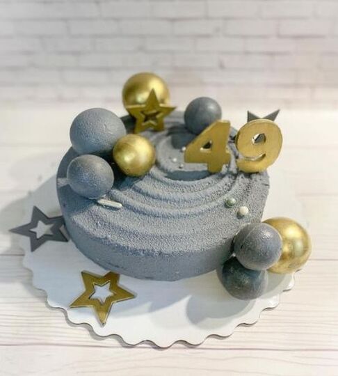 Торт на 49 лет мужчине №115815