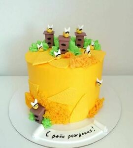 Торт с пчёлками №492003
