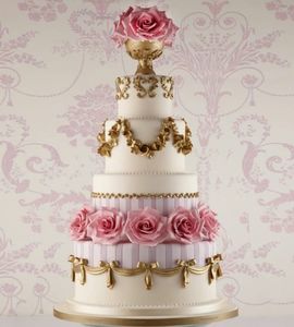 Свадебный торт барокко №166501