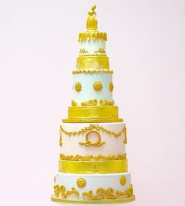 Свадебный торт барокко №166502