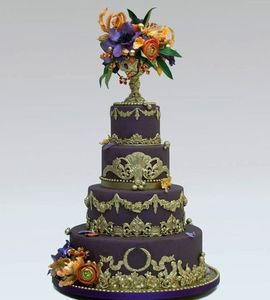 Свадебный торт барокко №166503