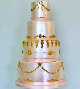 Свадебный торт барокко №166505