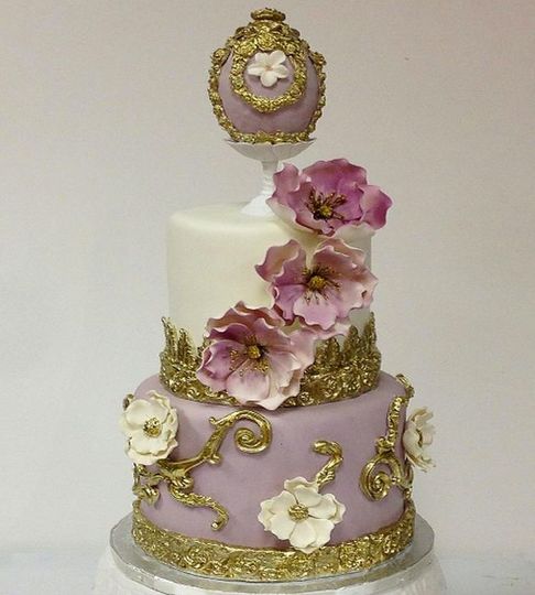 Свадебный торт барокко №166510