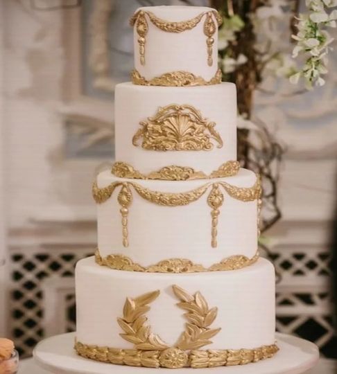 Свадебный торт барокко №166511