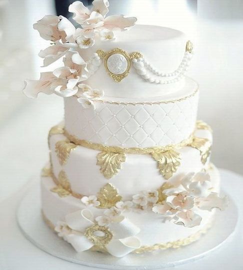 Свадебный торт барокко №166512