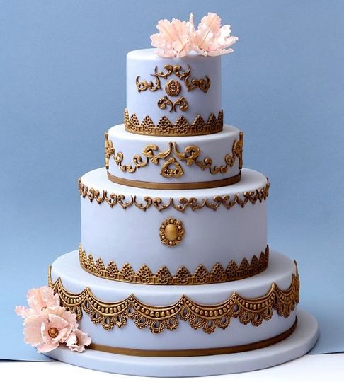 Свадебный торт барокко №166513