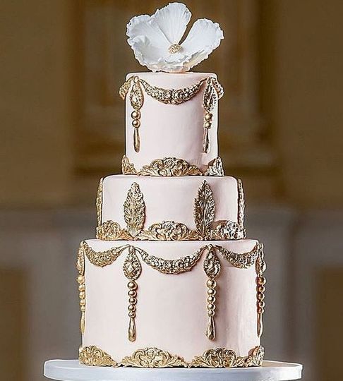 Свадебный торт барокко №166515