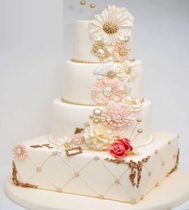 Свадебный торт барокко №166516