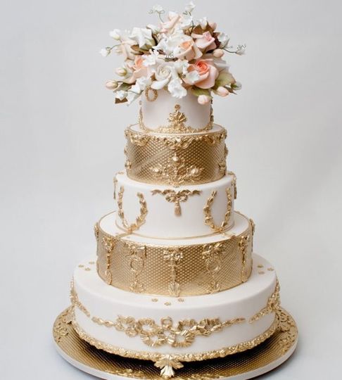 Свадебный торт барокко №166520