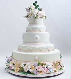 Свадебный торт барокко №166522