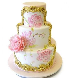 Свадебный торт барокко №166524