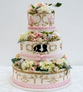 Свадебный торт барокко №166525