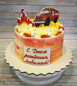 Торт пожарному №454101