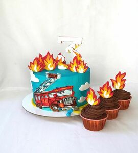 Торт пожарному №454108