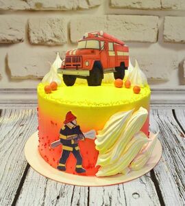 Торт пожарному №454132