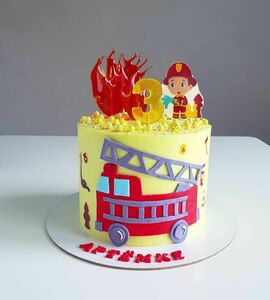 Торт пожарному №454134