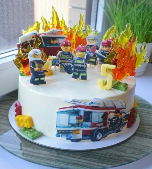 Торт пожарному №454136