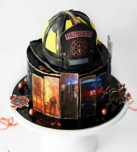 Торт пожарному №454141