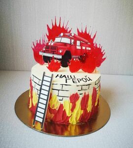Торт пожарному №454150
