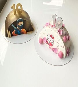 Торт двойняшкам мальчику и девочке №490190