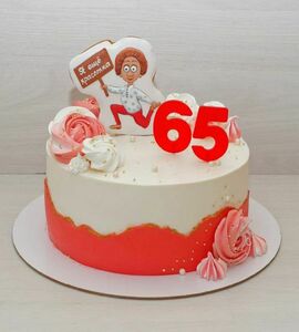 Торт на 65 лет женщине №476810