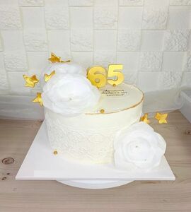 Торт на 65 лет женщине №476821