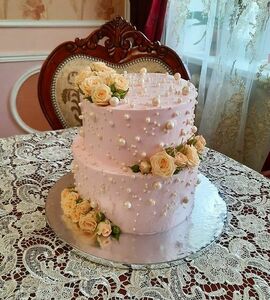 Торт свадебный №503007