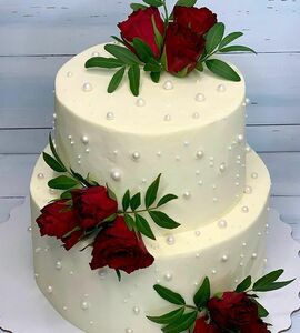 Торт свадебный №503008