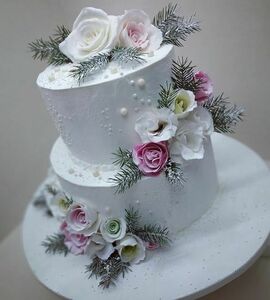 Торт свадебный №503015