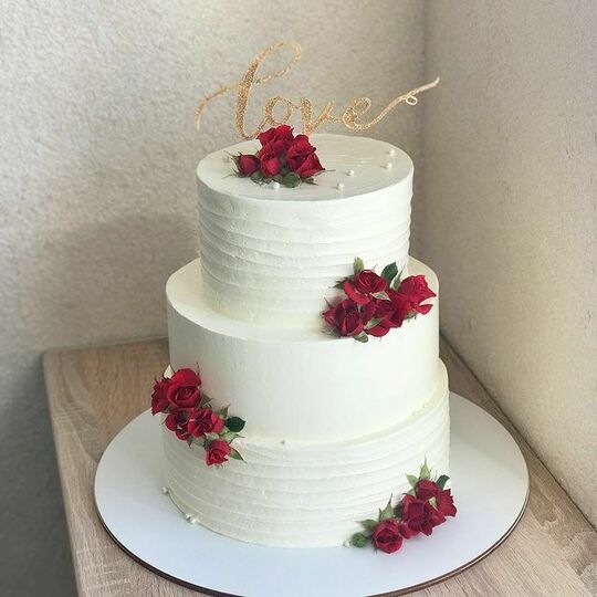 Торт свадебный №503016