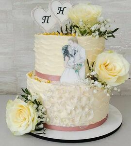 Торт свадебный №503017