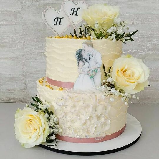 Торт свадебный №503017
