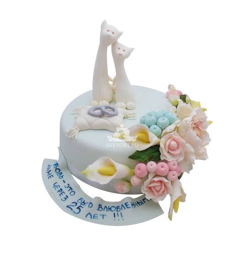 Свадебный торт Гатиор