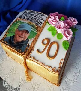 Торт на 90 лет дедушке №477920