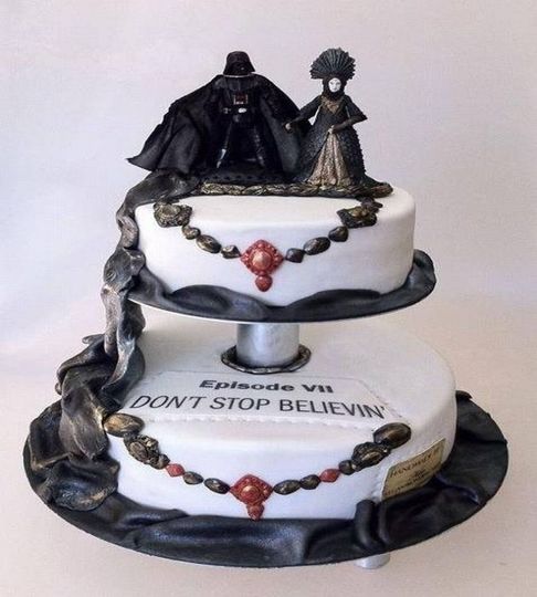 Свадебный торт монстры №167020