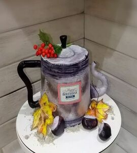 Торт чайник на 62 года женщине №109903