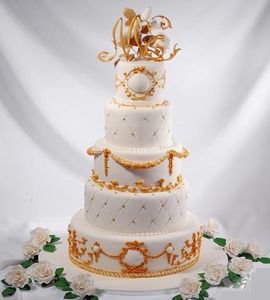 Свадебный торт царский №169558